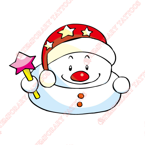 Christmas Customize Temporary Tattoos Stickers NO.3858